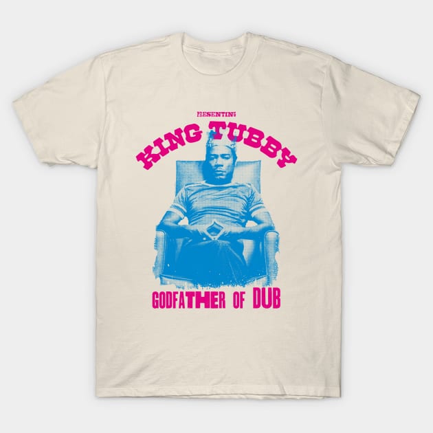 king tubby godfather of dub T-Shirt by HAPPY TRIP PRESS